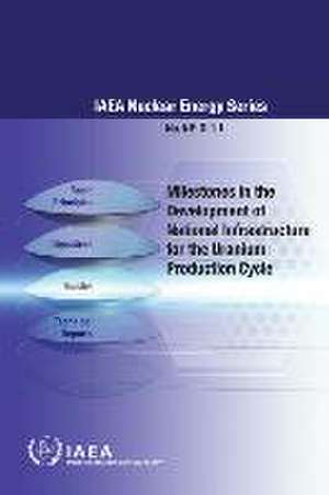 Milestones in the Development of National Infrastructure for the Uranium Production Cycle de International Atomic Energy Agency