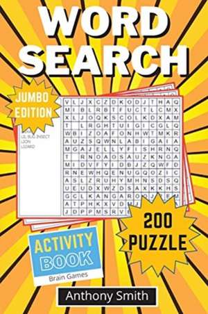 Word Search Puzzle (Jumbo Edition) de Anthony Smith