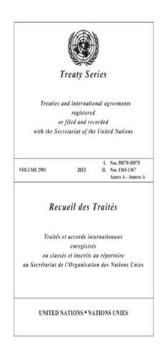 Treaty Series 2901 de United Nations Publications