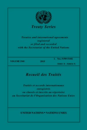 Treaty Series 2968 de United Nations