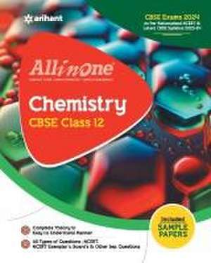 All In One Class 12th Chemistry for CBSE Exam 2024 de Indu Gupta