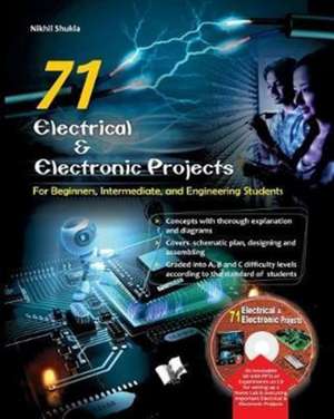 71 ELECTRICAL & ELECTRONIC PORJECTS de Shukla Nikhil