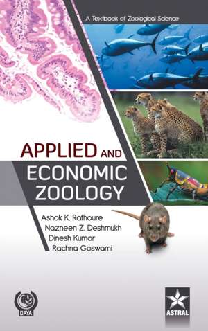 Applied and Economic Zoology de Dinesh Kumar Nazne Ashok Kumar Rathoure