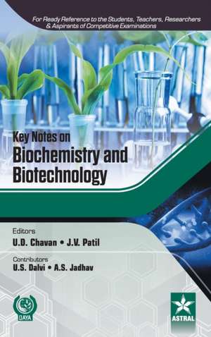 Key Notes on Biochemistry and Biotechnology de J. V. Patil U. D. Chavan