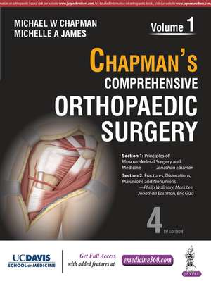 Chapman's Comprehensive Orthopaedic Surgery: Five Volume Set de Michael E. Chapman