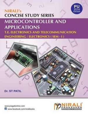 MICROCONTROLLER AND APPLICATIONS de S T Patil