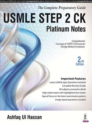 USMLE Platinum Notes Step 2 CK de Ashfaq UI Hassan