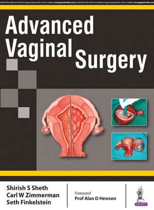 Advanced Vaginal Surgery de Shirish S Sheth