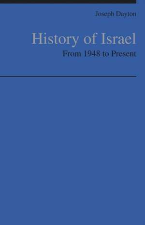 History of Israel de Joseph Dayton