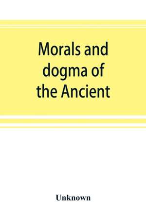 Morals and dogma of the Ancient and accepted Scottish rite of freemasonry, prepared for the Supreme council of the thirty-third degree, for the Southern jurisdiction of the United States de Unknown