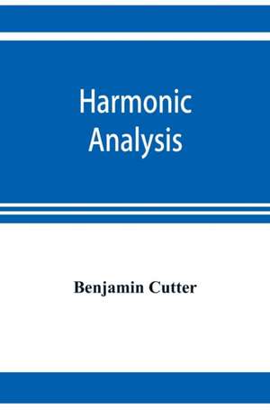 Harmonic analysis de Benjamin Cutter