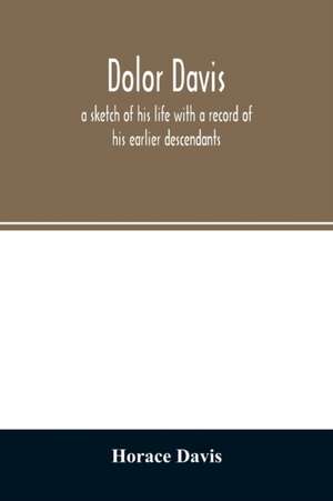 Dolor Davis de Horace Davis