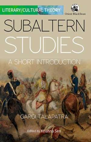 Subaltern Studies de Gargi Talapatra