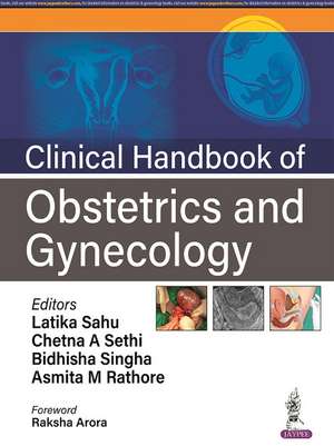 Clinical Handbook of Obstetrics and Gynecology de Latika Sahu