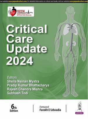 Critical Care Update 2024 de Sheila Nainan Myatra