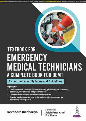 Textbook for Emergency Medical Technicians: A Complete Book for DEMT de Devendra Richhariya