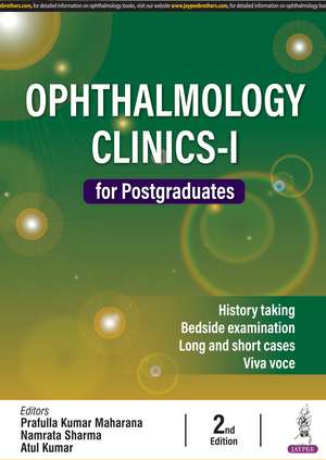 Ophthalmology Clinics-I for Postgraduates de Prafulla Kumar Maharana