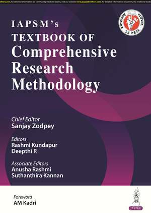 Textbook of Comprehensive Research Methodology de Sanjay Zodpey