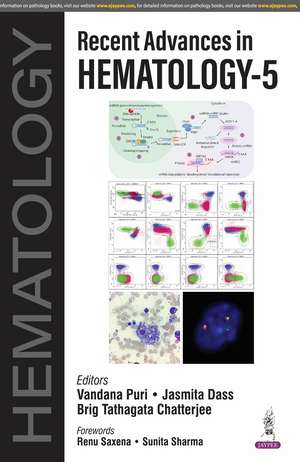 Recent Advances in Hematology - 5 de Vandana Puri