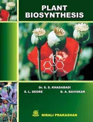 PLANT BIOSYNTHESIS de Ba Baviskar