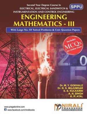 ENGINEERING MATHEMATICS III de M Y Gokhale