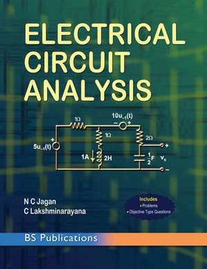 Electrical Circuit Analysis de N C Jagan