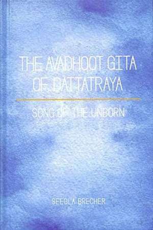 The Avadhoot Gita of Dattatraya Song of the Unborn de Seegla Brecher