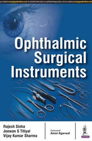 Ophthalmic Surgical Instruments de Rajesh Sinha