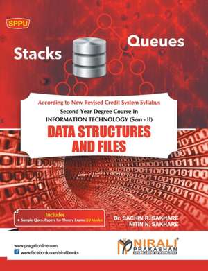 Data Structures And Files de Sachin R Sakhare