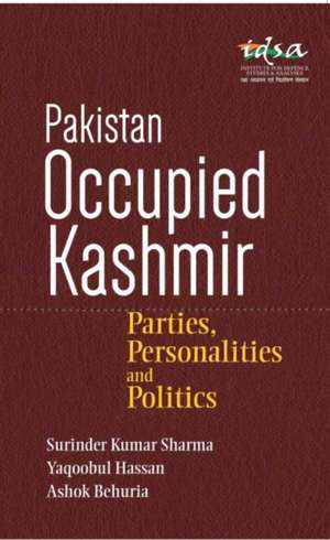 Pakistan Occupied Kashmir de Surinder Kumar Sharma