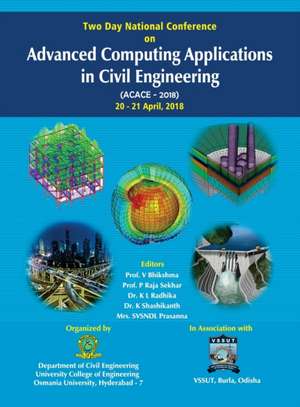 Advanced Computing Applications in Civil Engineering de V. Bhikshma