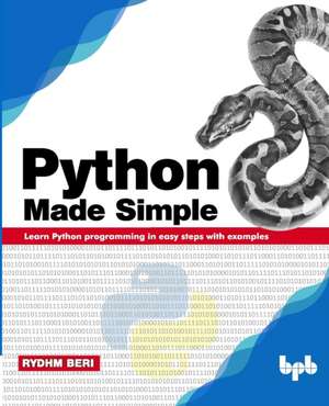 Python Made Simple de Rydhm Beri