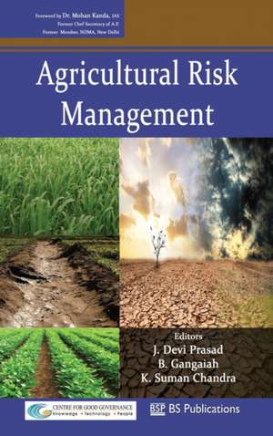 Agricultural Risk Management de J Devi Prasad