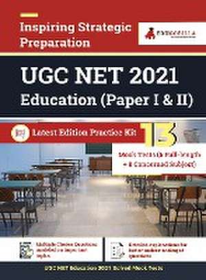 NTA UGC NET/JRF Education Book 2023 (English Edition) - 5 Mock Tests (Paper I and II), 8 Concerned Subject Tests (1500 Solved Questions) with Free Access to Online Tests de Edugorilla Prep Experts