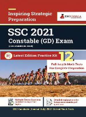 EduGorilla SSC GD Constable Book 2023 - General Duty (English Edition) - 12 Full Length Mock Tests (1200 Solved Questions) with Free Access to Online Tests de Edugorilla Prep Experts