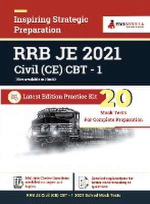 RRB JE Civil Engineering Book 2023 Stage 1 (CBT-1) English Edition - 20 Full Length Mock Tests (2000 Solved Questions) with Free Access to Online Tests de Edugorilla Prep Experts