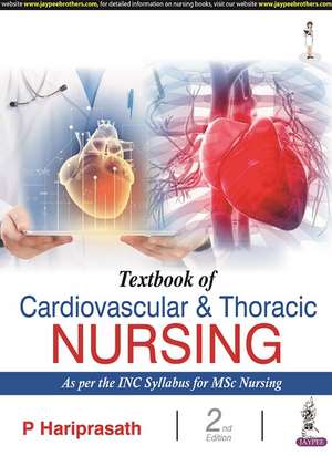 Textbook of Cardiovascular & Thoracic Nursing de P Hariprasath