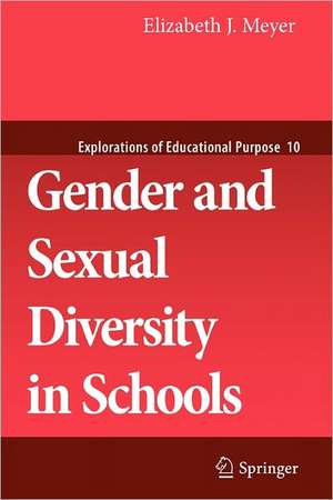 Gender and Sexual Diversity in Schools de Elizabeth J. Meyer