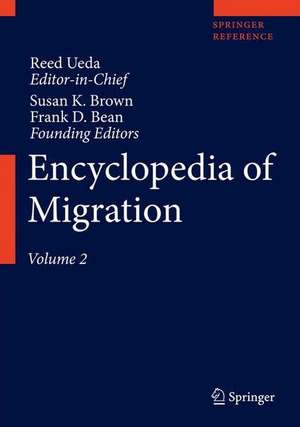 Encyclopedia of Migration de Frank D. Bean