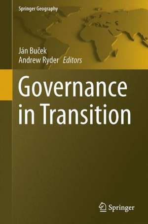 Governance in Transition de Ján Buček