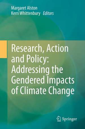 Research, Action and Policy: Addressing the Gendered Impacts of Climate Change de Margaret Alston