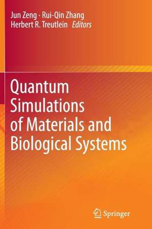 Quantum Simulations of Materials and Biological Systems de Jun Zeng