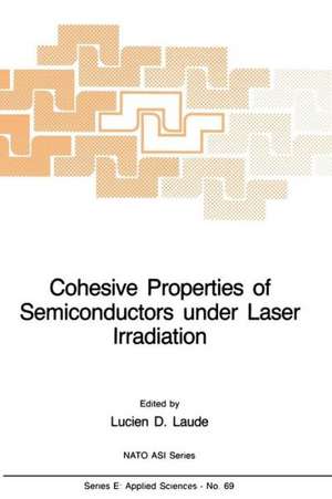 Cohesive Properties of Semiconductors under Laser Irradiation de L.D. Laude