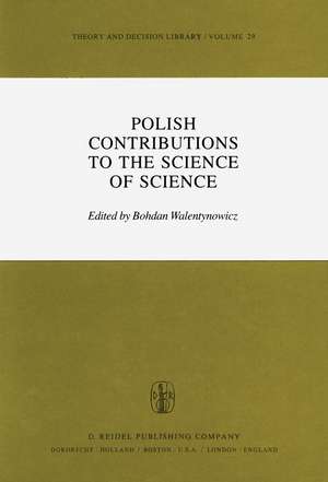 Polish Contributions to the Science of Science de B. Walentynowicz