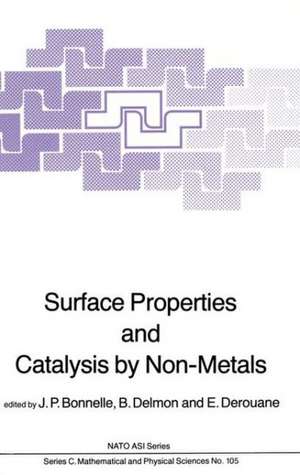 Surface Properties and Catalysis by Non-Metals de J.P. Bonnelle