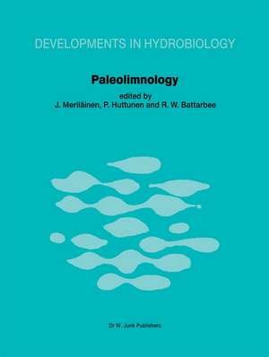 Paleolimnology: Proceedings of the Third International Symposium on Paleolimnology, held at Joensuu, Finland de J. Meriläinen