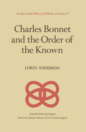 Charles Bonnet and the Order of the Known de L. Anderson