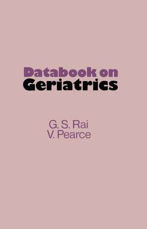 Databook on Geriatrics de G.S. Rai