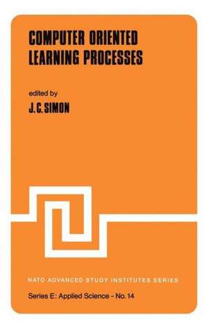 Computer Oriented Learning Processes de J. C. Simon