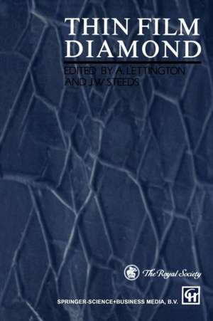 Thin Film Diamond de A.H. Lettington